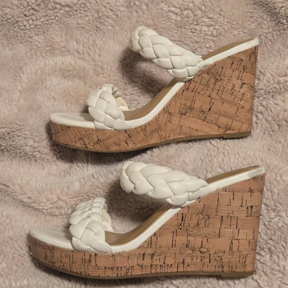 LC Lauren Conrad Idelle 2 Women's Wedge Sandal Size 6 - Picture 2 of 12